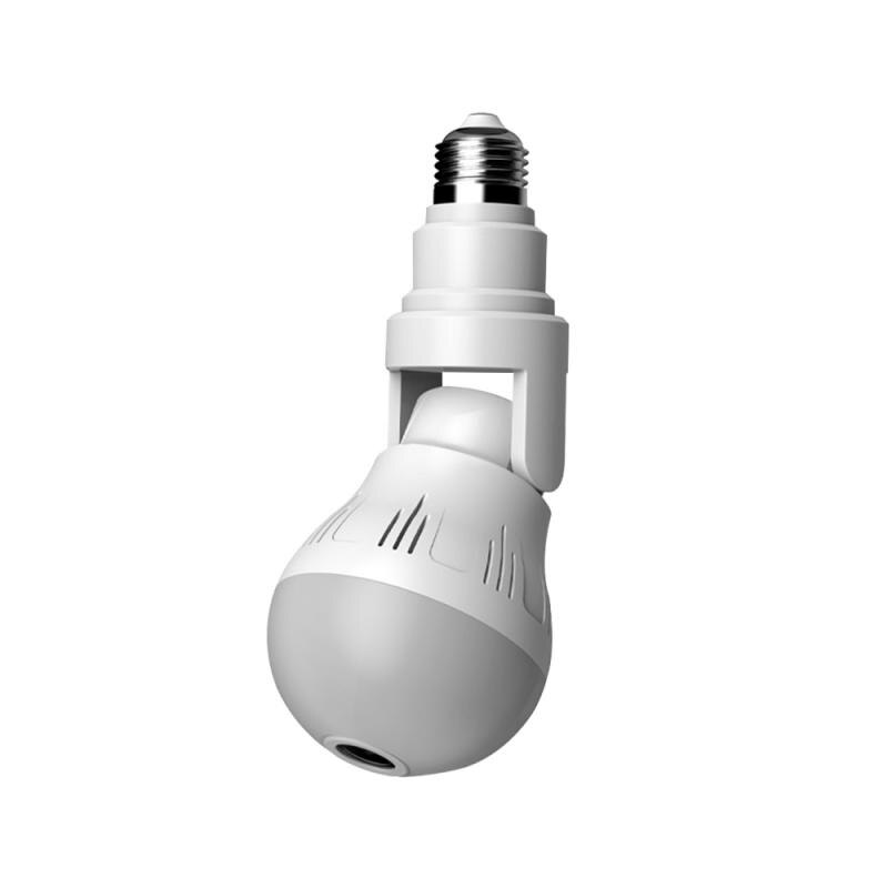 360° Panoramic Hidden Light Bulb Wifi Camera - Flow Haven