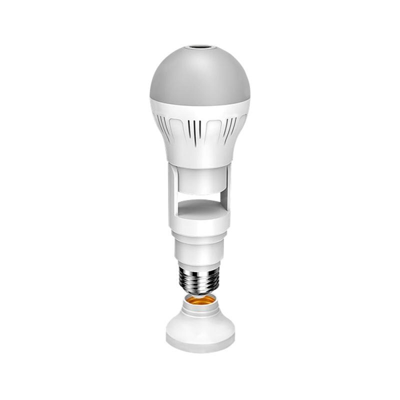 360° Panoramic Hidden Light Bulb Wifi Camera - Flow Haven