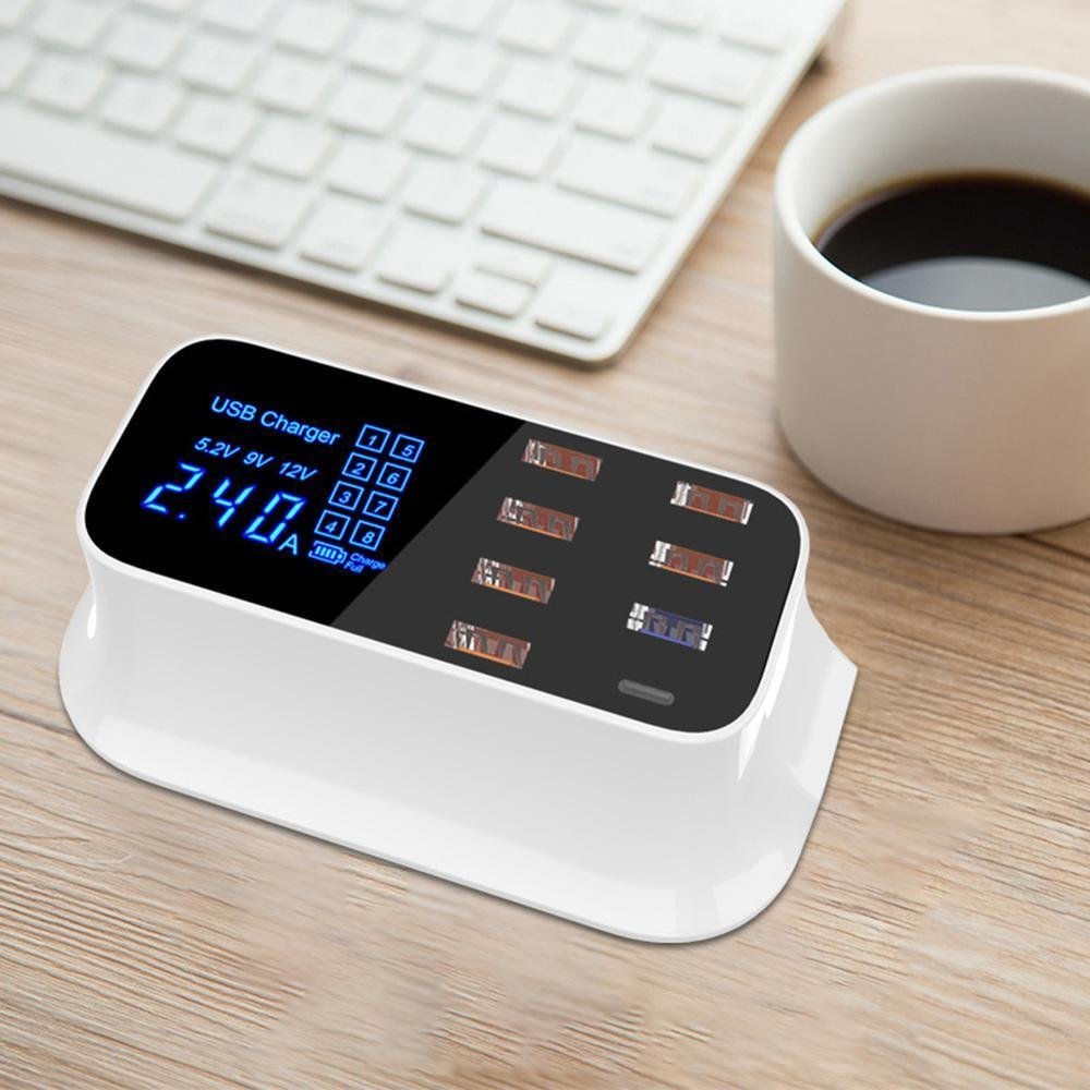 Multi - Port USB Charger Station Type C - Flow Haven