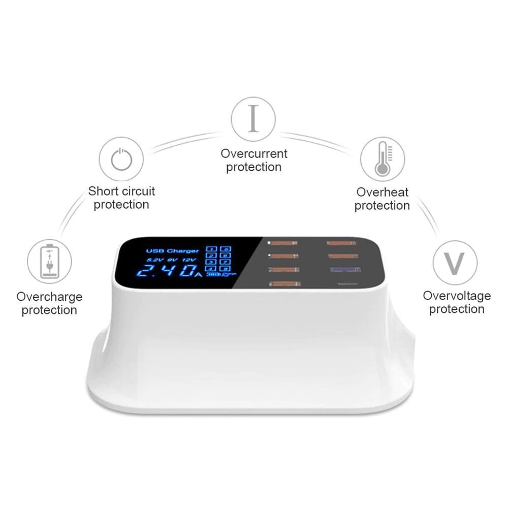 Multi - Port USB Charger Station Type C - Flow Haven