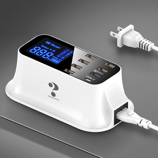 Multi - Port USB Charger Station Type C - Flow Haven